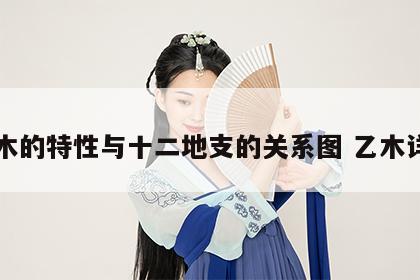 乙木的特性与十二地支的关系图 乙木详解