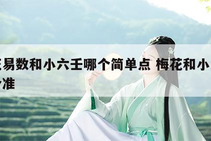 梅花易数和小六壬哪个简单点 梅花和小六壬哪个准