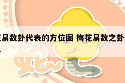 梅花易数卦代表的方位图 梅花易数之卦什么意思