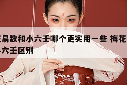 梅花易数和小六壬哪个更实用一些 梅花易数和小六壬区别