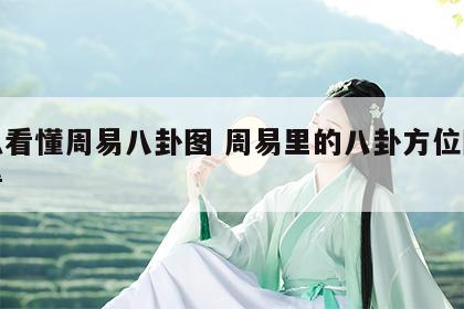怎么看懂周易八卦图 周易里的八卦方位图怎么看