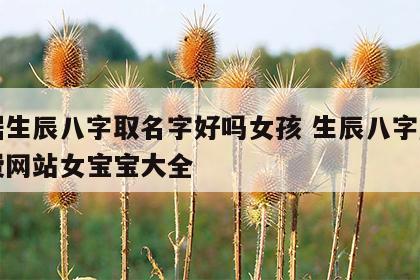 根据生辰八字取名字好吗女孩 生辰八字起名免费网站女宝宝大全