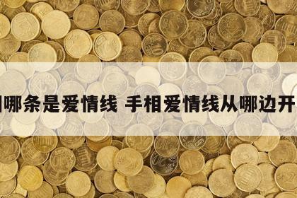 手相哪条是爱情线 手相爱情线从哪边开始看