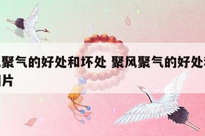 聚风聚气的好处和坏处 聚风聚气的好处和坏处图片