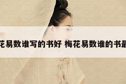 梅花易数谁写的书好 梅花易数谁的书最好