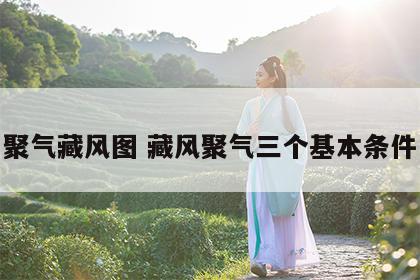 聚气藏风图 藏风聚气三个基本条件