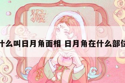 什么叫日月角面相 日月角在什么部位