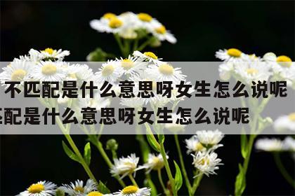 姓名不匹配是什么意思呀女生怎么说呢 姓名不匹配是什么意思呀女生怎么说呢