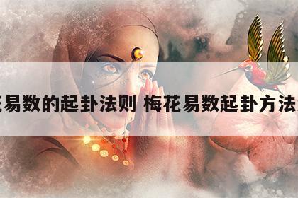 梅花易数的起卦法则 梅花易数起卦方法汇总