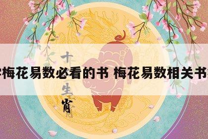 学梅花易数必看的书 梅花易数相关书籍