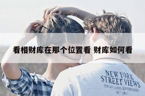 看相财库在那个位置看 财库如何看