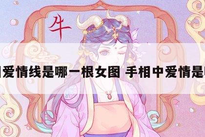 手相爱情线是哪一根女图 手相中爱情是哪条