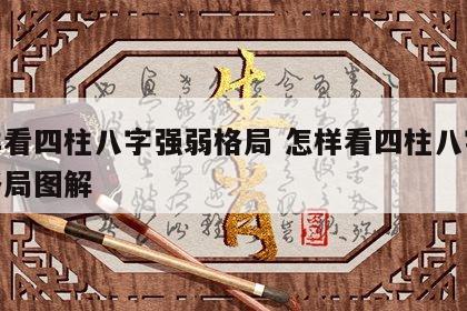 怎样看四柱八字强弱格局 怎样看四柱八字强弱格局图解