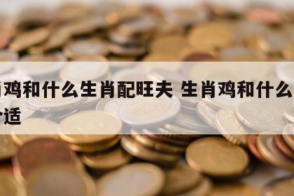 生肖鸡和什么生肖配旺夫 生肖鸡和什么生肖最合适