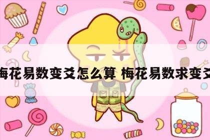 梅花易数变爻怎么算 梅花易数求变爻