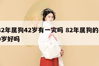 82年属狗42岁有一灾吗 82年属狗的40岁好吗