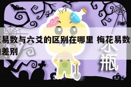 梅花易数与六爻的区别在哪里 梅花易数和六爻的差别