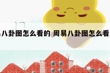 周易八卦图怎么看的 周易八卦图怎么看的准确