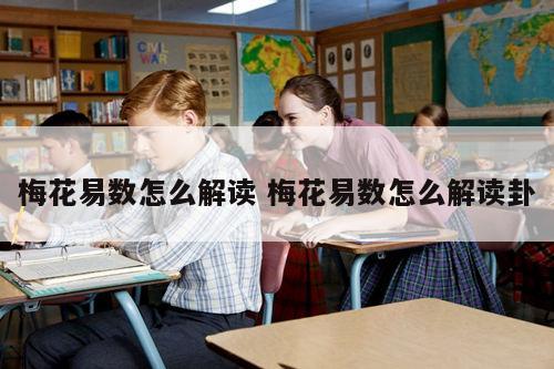 梅花易数怎么解读 梅花易数怎么解读卦