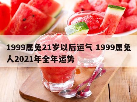 1999属兔21岁以后运气 1999属兔人2021年全年运势