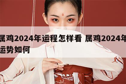 属鸡2024年运程怎样看 属鸡2024年运势如何