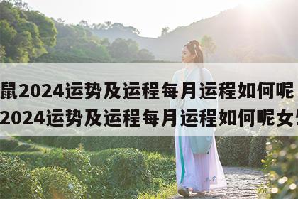 属鼠2024运势及运程每月运程如何呢 属鼠2024运势及运程每月运程如何呢女生