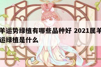 属羊运势绿植有哪些品种好 2021属羊的幸运绿植是什么