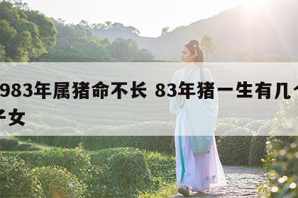 1983年属猪命不长 83年猪一生有几个子女