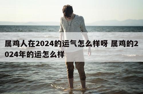 属鸡人在2024的运气怎么样呀 属鸡的2024年的运怎么样