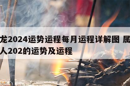 属龙2024运势运程每月运程详解图 属龙的人202的运势及运程