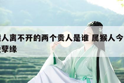 属猴人离不开的两个贵人是谁 属猴人今生有两段孽缘
