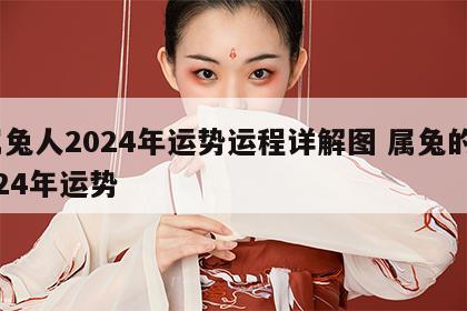 属兔人2024年运势运程详解图 属兔的2024年运势