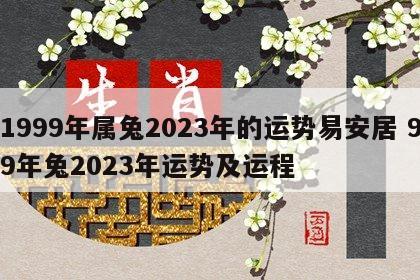 1999年属兔2023年的运势易安居 99年兔2023年运势及运程