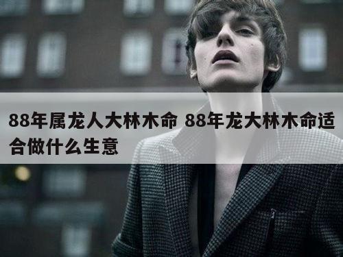 88年属龙人大林木命 88年龙大林木命适合做什么生意