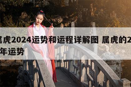 属虎2024运势和运程详解图 属虎的202年运势
