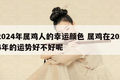 2024年属鸡人的幸运颜色 属鸡在2024年的运势好不好呢