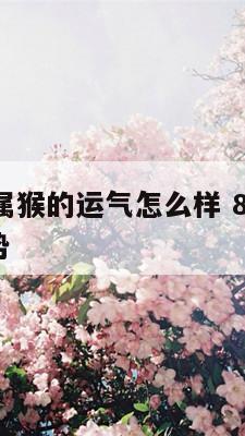 2024年属猴的运气怎么样 80年猴2024年运势