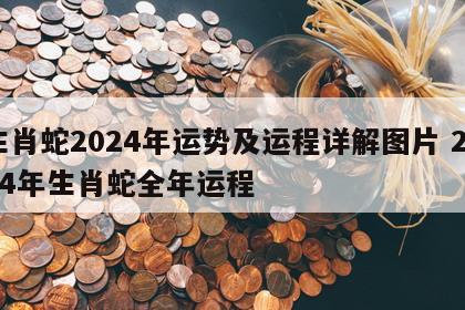生肖蛇2024年运势及运程详解图片 2024年生肖蛇全年运程