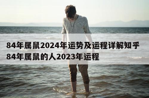 84年属鼠2024年运势及运程详解知乎 84年属鼠的人2023年运程