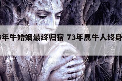 73年牛婚姻最终归宿 73年属牛人终身寿命