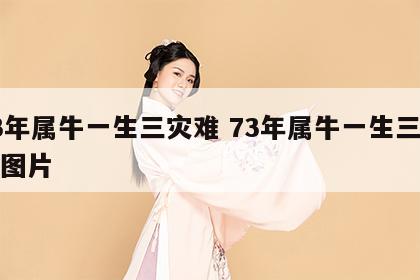 73年属牛一生三灾难 73年属牛一生三灾难图片