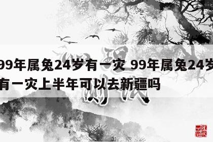 99年属兔24岁有一灾 99年属兔24岁有一灾上半年可以去新疆吗