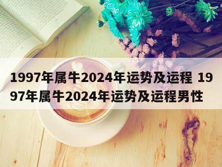 1997年属牛2024年运势及运程 1997年属牛2024年运势及运程男性
