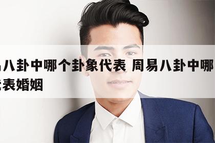 周易八卦中哪个卦象代表 周易八卦中哪个卦象代表婚姻