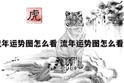 流年运势图怎么看 流年运势图怎么看的