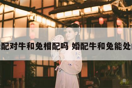 姻缘配对牛和兔相配吗 婚配牛和兔能处的好