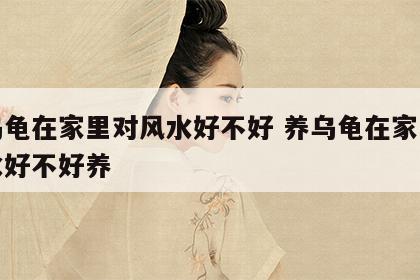 养乌龟在家里对风水好不好 养乌龟在家里对风水好不好养