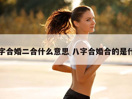 八字合婚二合什么意思 八字合婚合的是什么