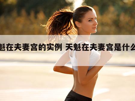 天魁在夫妻宫的实例 天魁在夫妻宫是什么意思