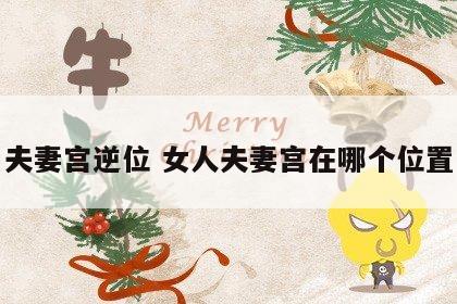 夫妻宫逆位 女人夫妻宫在哪个位置